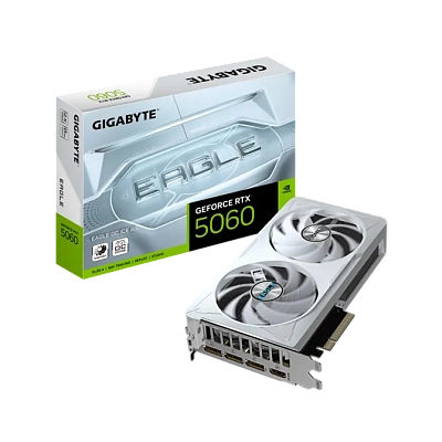 Gigabyte - 8GB GeForce RTX5060 EAGLE OC ICE GV-N5060EAGLEOC ICE-8GD