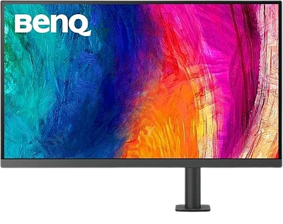 BenQ - 32" DesignVue PD3205UA 4K Monitor, IPS, 60Hz, 5mc, UHD(3840x2160), HDMI, Type C, Audio, Pivot