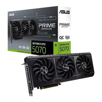 ASUS - 12GB GeForce RTX5070 PRIME OC GDDR7 (90YV0M10-M0NA00)