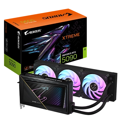 Gigabyte - 32GB GeForce RTX5090 AORUS XTREME WATERFORCE  DDR7 GV-N5090AORUSX W-32GD