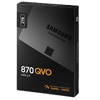 SSD SAMSUNG 2TB 870 QVO SATA (MZ-77Q2T0BW)