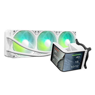 Водяной кулер TRYX PANORAMA SE 360 ARGB Liquid Cooler White