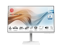MSI - 27" Modern MD272XPW Monitor, IPS, 1mc, 100hz, FHD (1920x1080), HDMI+DP, Speaker, White 