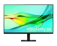 Samsung - 32" ViewFinity S6 S32D604UAIXCI, IPS, 100Hz, QHD (2560x1440) 2K, HDMI, DisplayPort, Type-C
