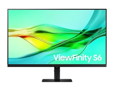 Samsung - 32" ViewFinity S6 S32D604UAIXCI, IPS, 100Hz, QHD (2560x1440) 2K, HDMI, DisplayPort, Type-C
