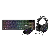 Клавиатура Gamdias POSEIDON E2 3-IN-1 COMBO