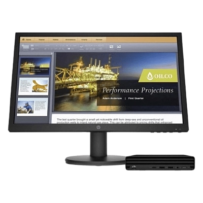 HP 260 G4+ P24v G4 (Intel Core i3-10110U/ DDR4 8GB/ SSD 128GB+HDD 500GB/ HP P24v G4 23.8" FHD/No DVD