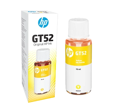 HP Чернила GT52 Yellow Original Ink Bottle (M0H56AE)