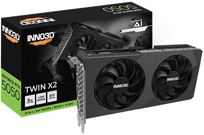 Inno3D -  8GB GeForce RTX 5050 TWIN X2 DDR6 128bit (N50502-08D6-174071N)