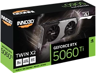 Inno3D - 8GB GeForce RTX5060Ti TWIN X2 GDDR7 128bit (N506T2-08D7-191075N)