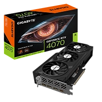 Gigabyte - 12GB GeForce RTX4070 WINDFORCE OC GV-N4070WF3OC-12GD 