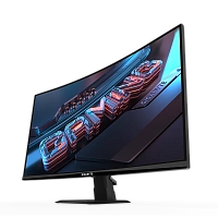 Gigabyte - 27" GS27QC-EK Curved Gaming Monitor, VA, 165hz, 1mc, QHD (2560x1440) 2K, HDMI, DisplayPor