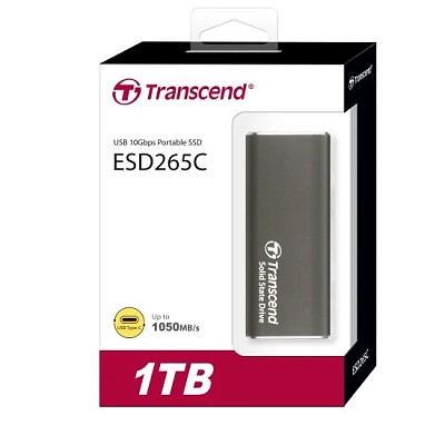 Ext SSD Transcend 1TB ESD265C USB 3.1 Type-C