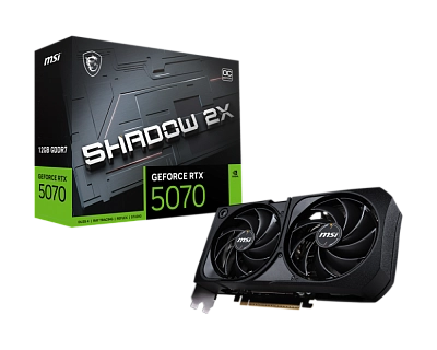 MSI - 12GB GeForce RTX5070 SHADOW 2X OC (912-V532-005)