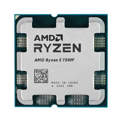 AMD Ryzen™ 5 Raphael 7500F - 3.7 GHz, 6 cores/12 threads, No GPU, AM5 (100-000000597), oem 