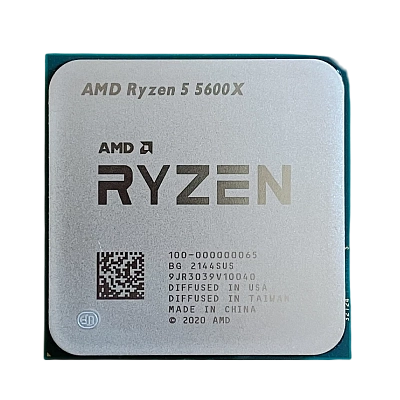 AMD Ryzen™ 5 5600X - 3.7 GHz, 6 cores/12 threads, No GPU, AM4 (100-000000065)