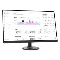 Lenovo - 32" D32-40  Monitor, VA, 75Hz, 4mc, FHD(1920x1080), HDMI, Black (66FCGAC2EU) (маркировка)