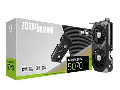 Zotac - 12GB GeForce RTX5070 TWIN EDGE GDDR7 192bit HDMI 3-DP 