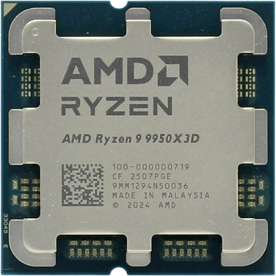 AMD Ryzen™ 9 Granite Ridge 9950X3D- 4.3 Ghz, 16 cores/32 threads, GPU, AM5, (100-000000719), oem