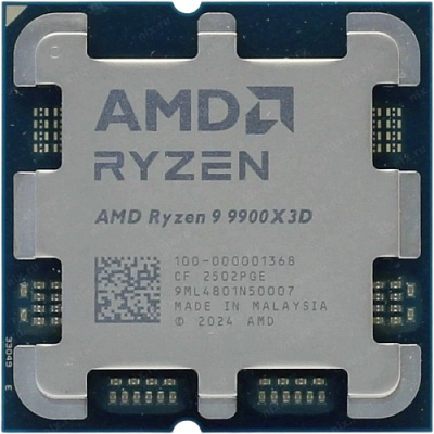 AMD Ryzen™ 9 Granite Ridge 9900X3D- 4.4 Ghz, 12 cores/32 threads, GPU, AM5, oem