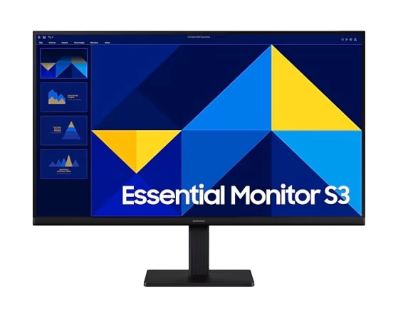 Samsung - 27" LS27D300GAIXCI LED Monitor, IPS, 100Hz, 5mc, FHD (1920x1080),  HDMI, DVI, Black