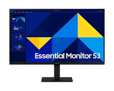 Samsung - 27" LS27D300GAIXCI LED Monitor, IPS, 100Hz, 5mc, FHD (1920x1080),  HDMI, DVI, Black