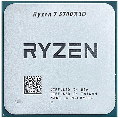 AMD Ryzen™ 7 Vermeer 5700X3D - 3.4 GHz, 8 cores/16 threads, No GPU, AM4 (100-000001503), oem