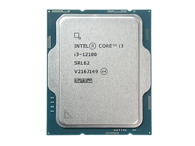 Intel-Core i3 - 12100, 3.3 GHz, 12MB, oem, LGA1700, Alder Lake