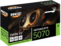 Inno3D - 12GB GeForce RTX5070 TWIN X2 GDDR7 192bit (N50702-12D7-195064N)