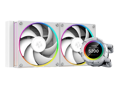 Куллер - ID Cooling SL240 WHITE