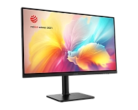 MSI - 27" Modern MD272QXP Monitor, IPS, 4mc, 100hz, WQHD (2560x1440), HDMI+DP+TypeC, HAS, Black 