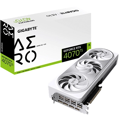 Gigabyte - 12GB GeForce RTX4070 SUPER AERO OC GV-N407SAERO OC-12GD