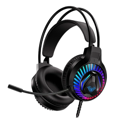 Наушники проводные AULA S605 3.5mm-4Pin+USB