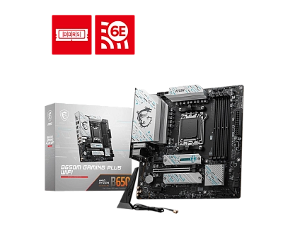 MB MSI AMD AM5 B650M GAMING PLUS WIFI DDR5