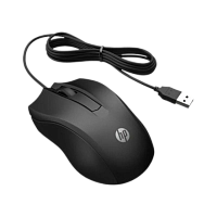 Проводная мышка HP 100 Wired Mouse - Black (p/n 6VY96AA)