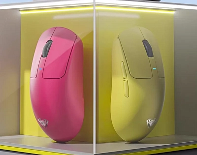 Мышь игровая беспроводная AULA S680 pink