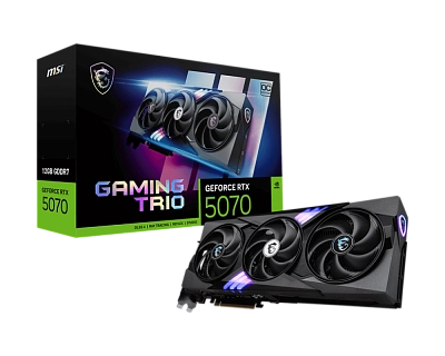 MSI - 12GB GeForce RTX5070 GAMING TRIO OC (912-V532-029)