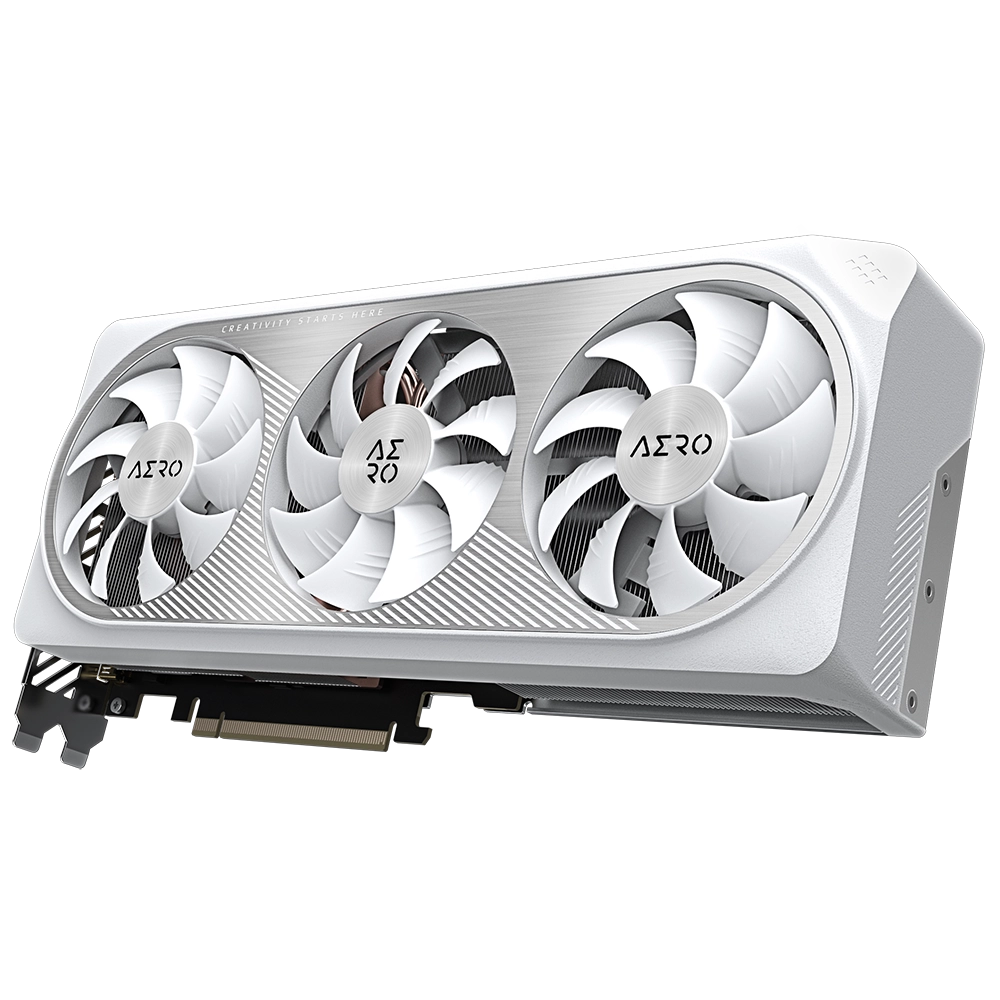Gigabyte - 16GB GeForce RTX4070Ti SUPER AERO OC GV-N407TSAERO OC-16GD