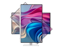 MSI - 27" Modern MD272UPHW 4K Monitor, IPS, 4mc, 60Hz, UHD, HDMI+DP+TypeC, KVM, HAS, White