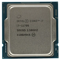 Intel-Core i7 - 11700, 2.5 GHz, 16MB, oem, LGA1200, Rocket Lake