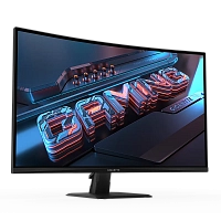 Gigabyte - 32" GS32QCA-EK Curved Gaming Monitor, VA, 180hz, 1mc, QHD (2560x1440), 2K, HDMI, DisplayP