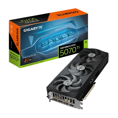 Gigabyte - 16GB GeForce RTX5070Ti EAGLE OC SFF GV-N507TEAGLE OC-16GD
