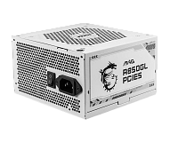 Блок питание - MSI MAG A850GL PCIE5, 80 Plus Gold, Modular, White