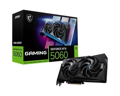 MSI - 8GB GeForce RTX5060 GAMING OC (912-V537-005)