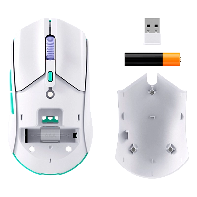 Игровая мышь HyperX Pulsefire Haste 2 Core Wireless White Gaming Mouse (p/n 8R2E7AA)