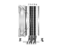 Куллер - ID Cooling SE-224-XTS ARGB WHITE