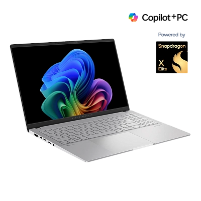 ASUS Vivobook S15 S5507QA (Snapdragon X Elite/ LPDDR5x 32GB/ SSD 1TB/ 15.6" 3K/ Qualcomm Adreno)