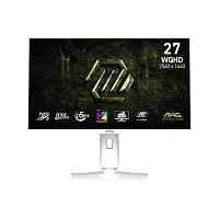 MSI - 27" MAG 274QRFW X32  Monitor, IPS, 0,5mc, 320hz, WQHD (2560x1440), HDMI+DP+Type C, White