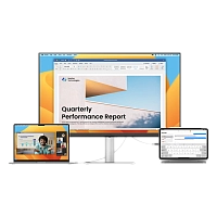 BenQ - 27" MA270U 4K Monitor, IPS, 60Hz, 5mc, UHD(3840x2160), HDMI, Type C, Audio, Pivot, Black, 