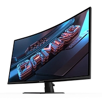 Gigabyte - 32" GS32QCA-EK Curved Gaming Monitor, VA, 180hz, 1mc, QHD (2560x1440), 2K, HDMI, DisplayP
